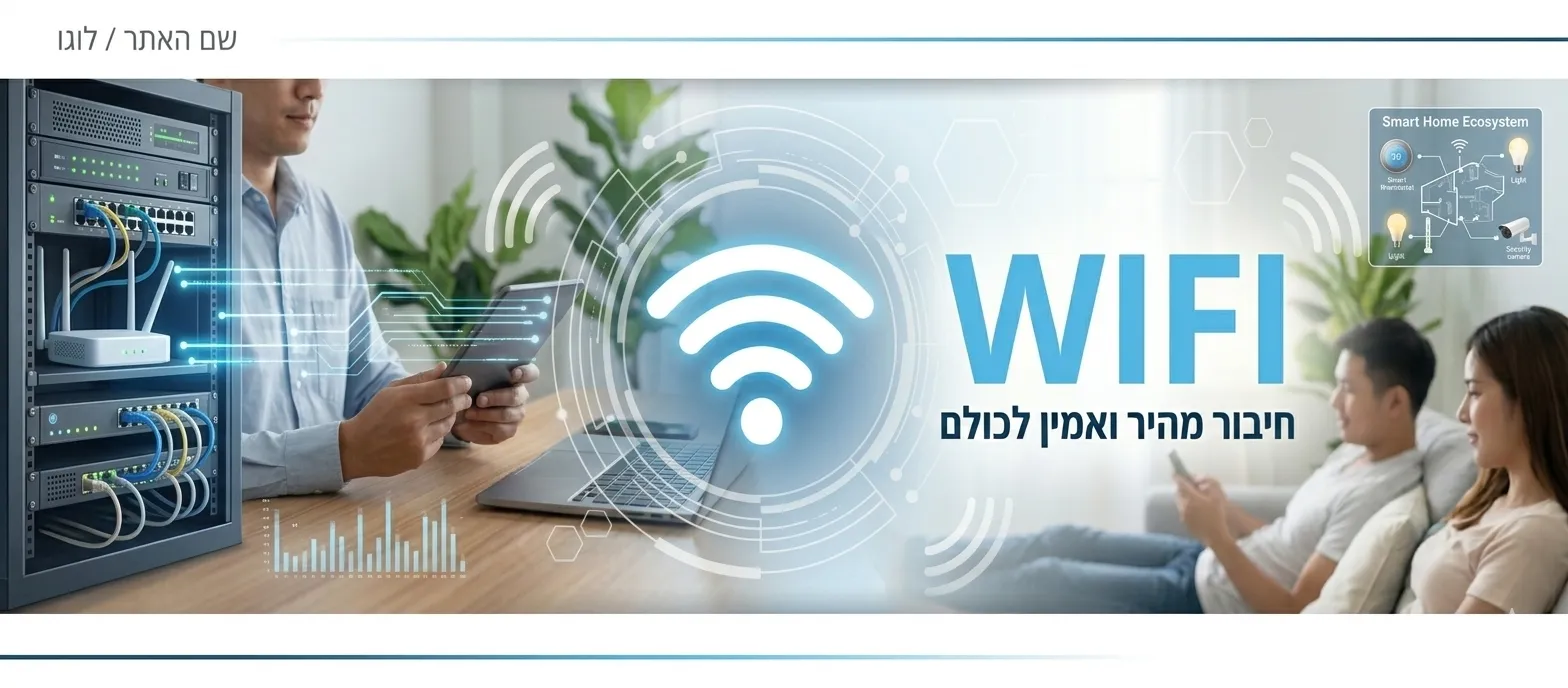 תשתית אינטרנט חוטי ואלחוטי